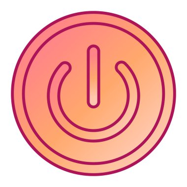 Güç anahtarı vektör illüstrasyonuName