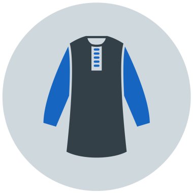 giysi simgesi vektör illüstrasyonu