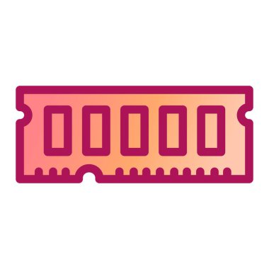 Bilet. Web simgesi basit illüstrasyon