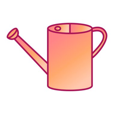 Su kutusu simgesi. Web için bitki vektör simgelerinin özet çizimi