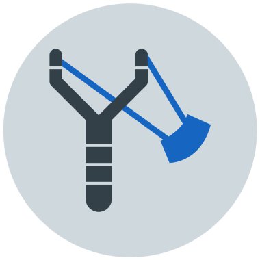 Sapan. Web simgesi basit illüstrasyon