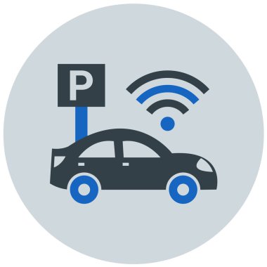 - Araba. Web simgesi basit illüstrasyon