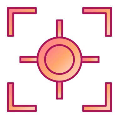 seo modern simgesinin vektör illüstrasyonu