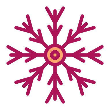 kar modern simgesi vektör illüstrasyonu 