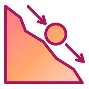 Ok. Web simgesi basit illüstrasyon