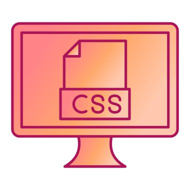 dosya biçimi simgesi, vektör illüstrasyonu