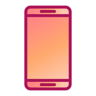 Akıllı telefon. Web simgesi basit tasarım