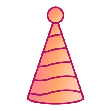 parti şapka vektör çizimi tasarımı