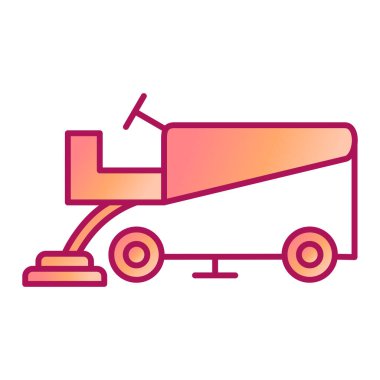 Kazı simgesi vektörü. İnce çizgi işareti. izole edilmiş sınır sembolü çizimi