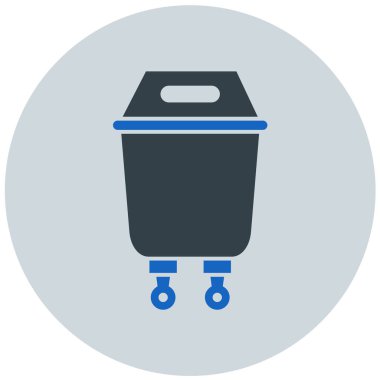 Yiyecek ve içecek çizgisi simgesinin vektör çizimi