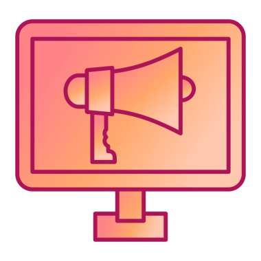 Ağ simgesi. Seo 'nun vektör illüstrasyonu