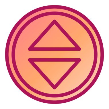 ok simgesi vektör illüstrasyonu