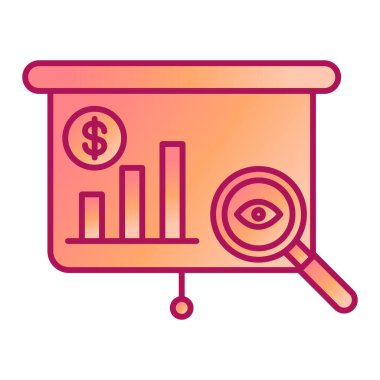 dolar sembollü iş büyümesi grafiği çizimi
