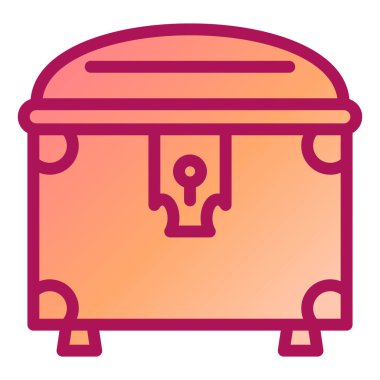 Göğüs. Web simgesi basit illüstrasyon