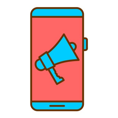 cep telefonu vektör çizimi tasarımı