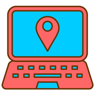 GPS konumu. Basit tasarım