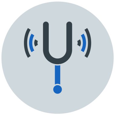 Müzik. Web simgesi basit illüstrasyon