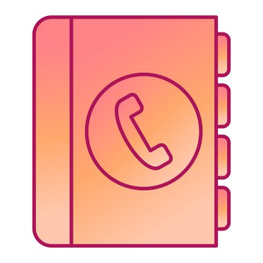 Telefon, kitap ikonu resimlerini ara. düz tasarım biçimi