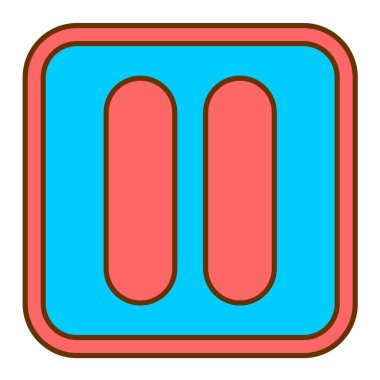 Modern b 'nin vektör illüstrasyonu eksik simgesi