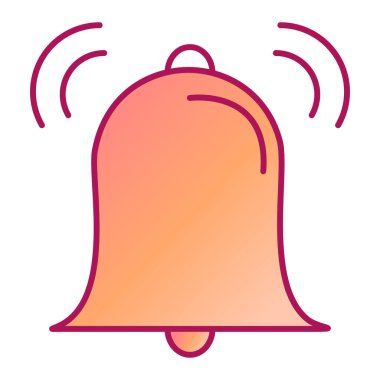 Alarm saat simgesi vektör illüstrasyonu