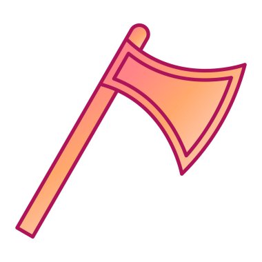 Balta simgesi vektör illüstrasyonu