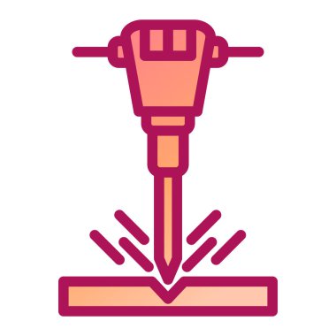 Sondaj. Web simgesi basit illüstrasyon