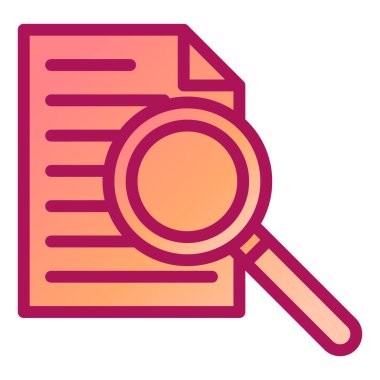 arama optimizasyon vektörü simgesi