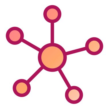 ağ bağlantısı. Basit resimleme