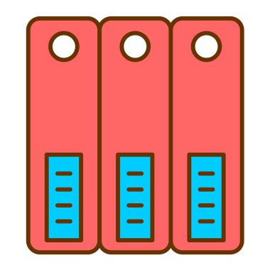 dosya dizini vektör illüstrasyonu