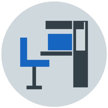 Hastane masası. Web simgesi