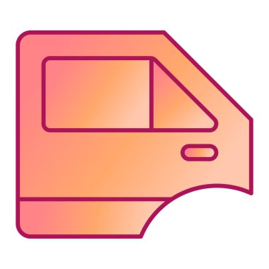 araba servisi modern simge vektör illüstrasyonu