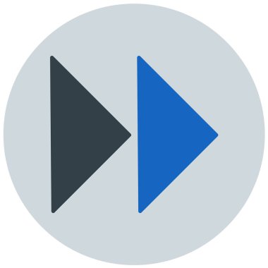 Oynayın. Web simgesi basit illüstrasyon