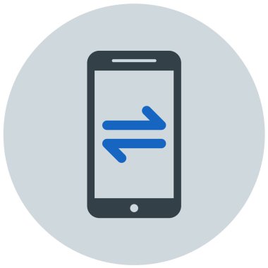 Cep telefonu. Basit resimleme