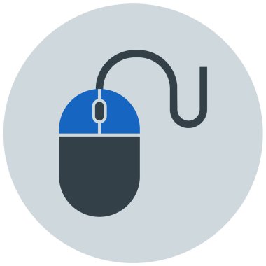 Fare. Web simgesi basit illüstrasyon