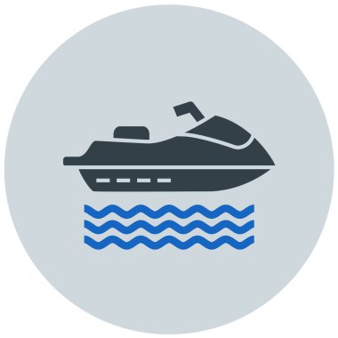 Yolcu gemisi. Basit resimleme