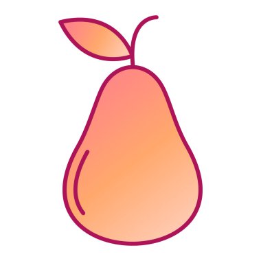 meyve ve sebze ikonu, organik gıda konsepti 