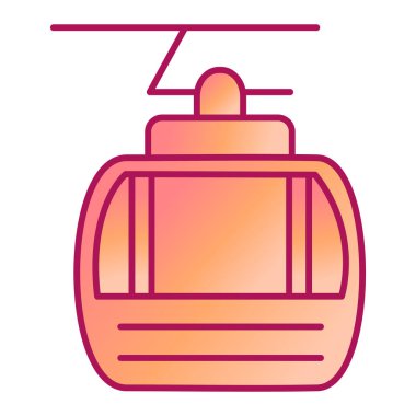 Havaalanı. Web simgesi basit illüstrasyon