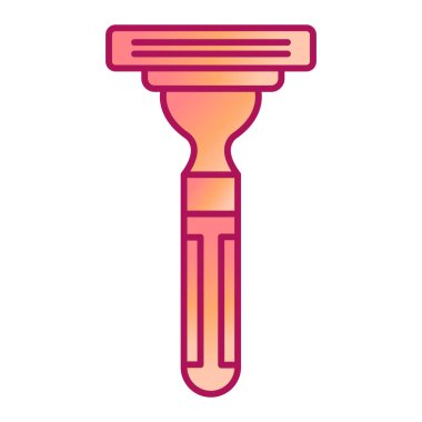 Gri tonlu jilet simgesi.