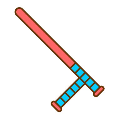 Yarasa ikonu. Beyaz arkaplanda izole edilmiş web tasarımı için ekipman vektör simgelerinin izometriği 