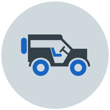 Kamyon. Web simgesi basit illüstrasyon