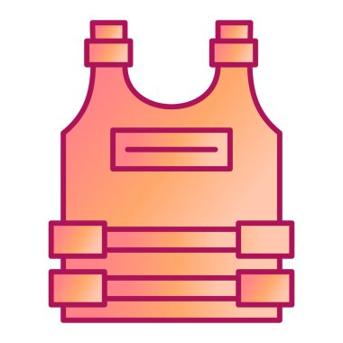 Bir itfaiyeci simgesinin vektör çizimi