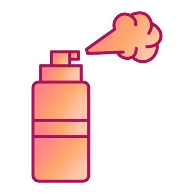 Sprey. Web simgesi basit illüstrasyon