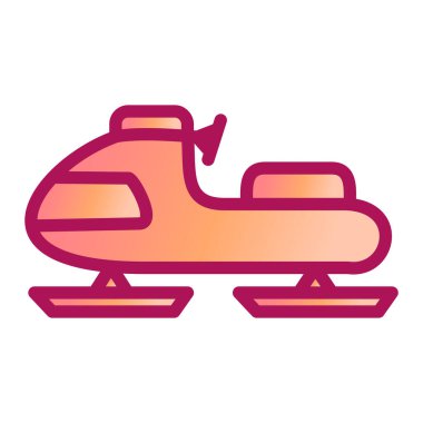 Helikopter simgesi vektör illüstrasyonu