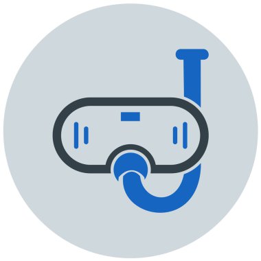 Gözlükler. Web simgesi basit illüstrasyon