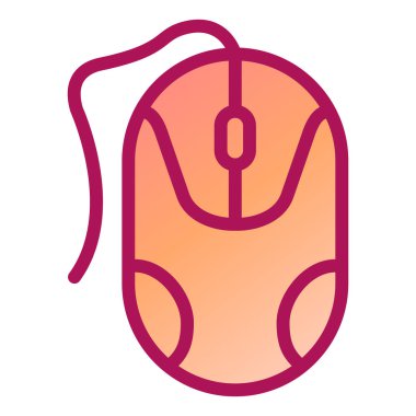 Fare. Web simgesi basit illüstrasyon