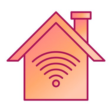 Ev simgesi vektör illüstrasyonu