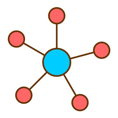 ağ bağlantısı. Basit resimleme