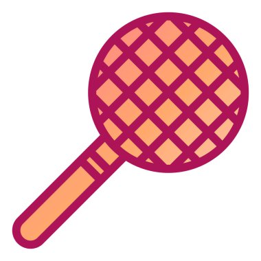 Raket. Web simgesi basit tasarım