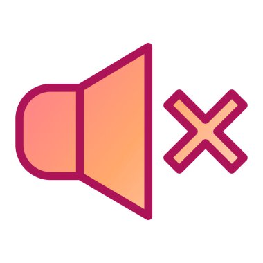 ses simgesi vektör illüstrasyonu