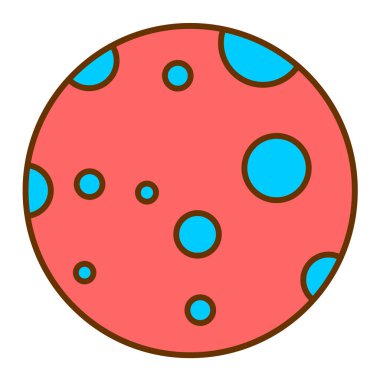 Bir uğur böceğinin çizimi